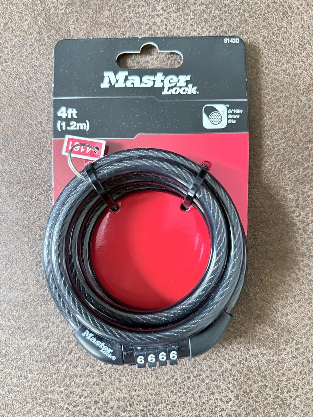 4ft Coiled Combination Cable - Black